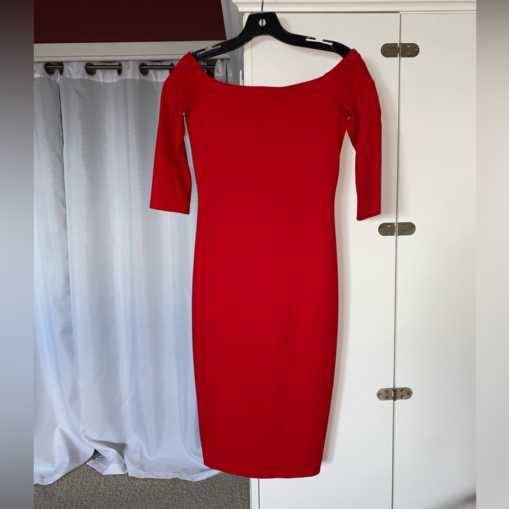 Bailey 44 Small Petite Cocktail Party Dress 3/4 Sleeves - NWT *read first!